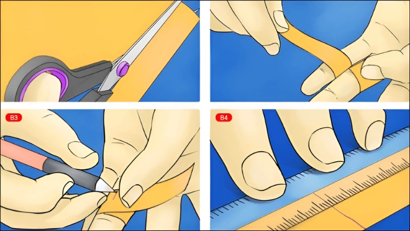 Bạn có thể đo nhẫn bằng giấy
