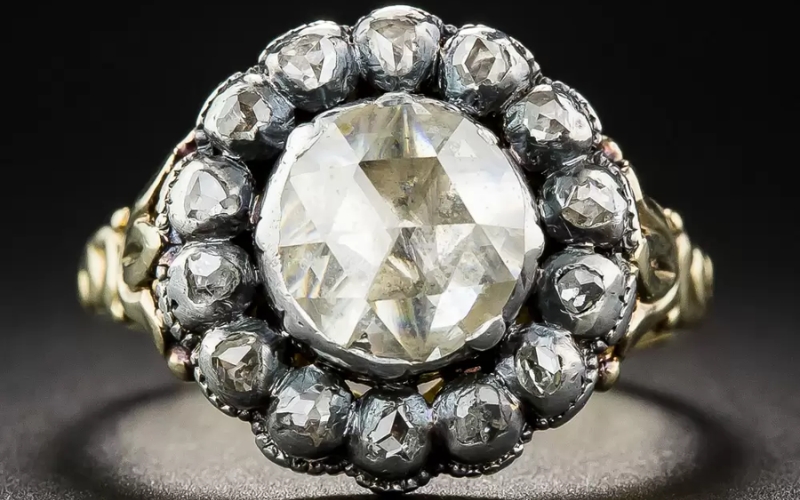 Nhẫn Cluster thời kỳ Georgian