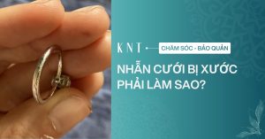 Nhẫn cưới bị xước phải làm sao