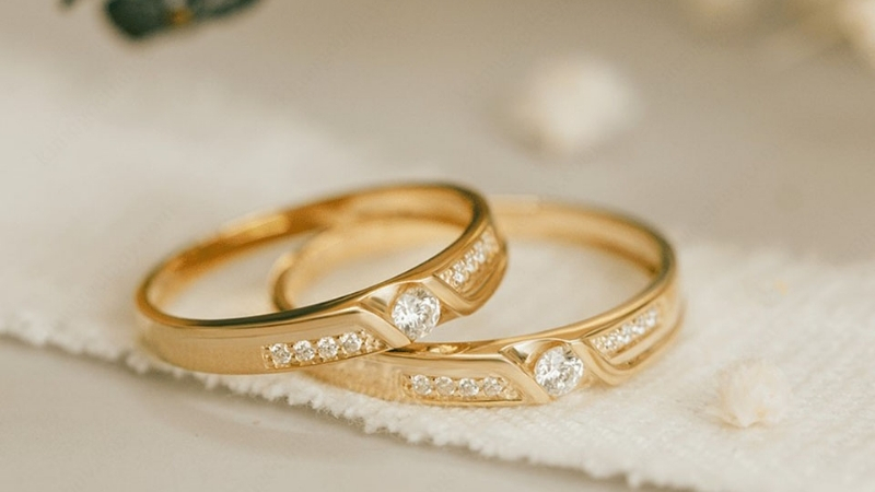 Thiết kế hình tròn của nhẫn cưới là một cách để thể hiện lời hứa trọn kiếp bên nhau