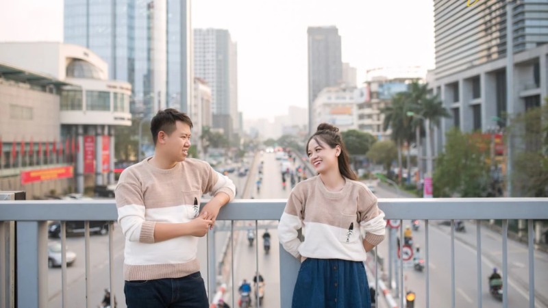 Phong cách đường phố phù hợp với các cặp đôi trẻ trung và năng động