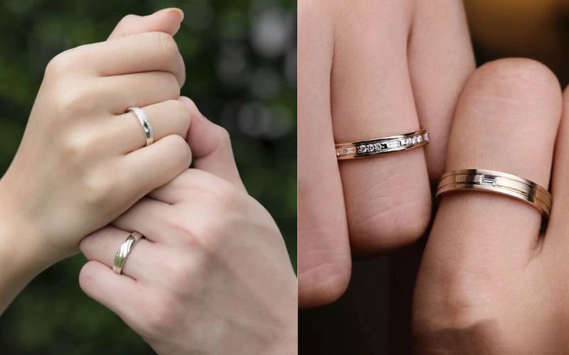 Tùy mỗi khu vực trên thế giới tay đeo nhẫn cưới sẽ khác nhau