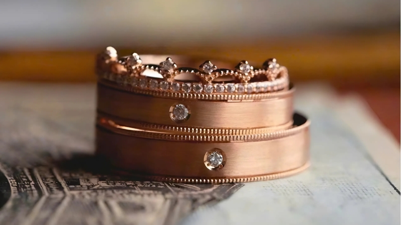 Thân nhẫn thiết kế riêng là kiểu nhẫn được tạo mẫu theo yêu cầu