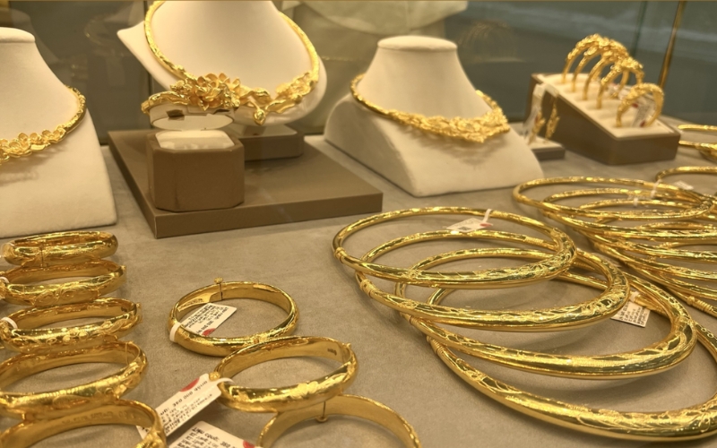 Vàng 650 được sử dụng phổ biến trong chế tác trang sức vàng