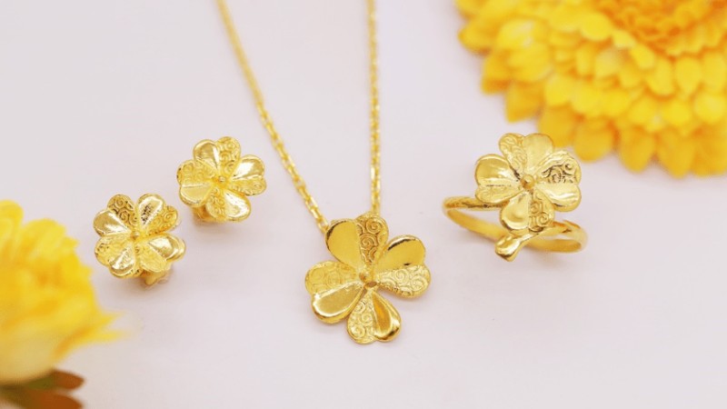 Vàng 680 có thể chế tác thành nhiều mẫu thiết kế chi tiết và cầu kỳ