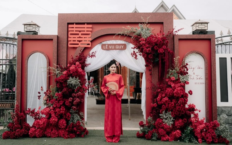 Lễ vu quy là nghi lễ tiễn con gái về nhà chồng, được tổ chức tại gia đình nhà gái