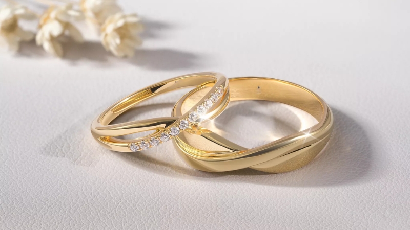 Vàng 18K là hợp kim vàng chứa khoảng 75% vàng nguyên chất