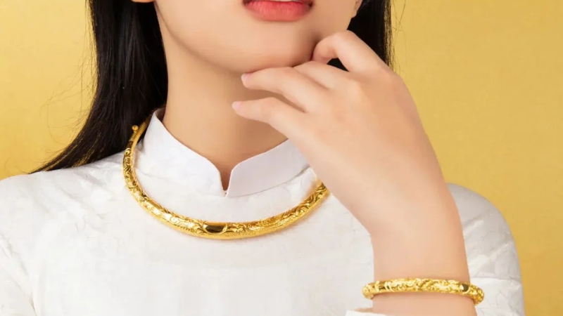 Vàng 14K phù hợp để đeo hằng ngày