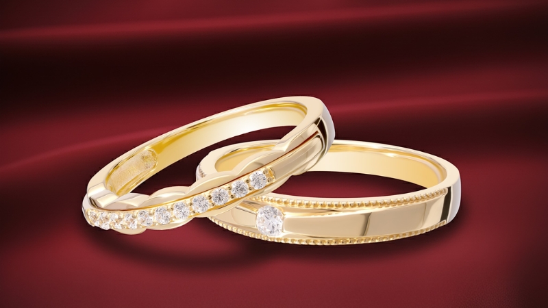 Nhẫn cưới không chỉ mang vẻ đẹp vật chất mà còn chứa đựng giá trị tinh thần