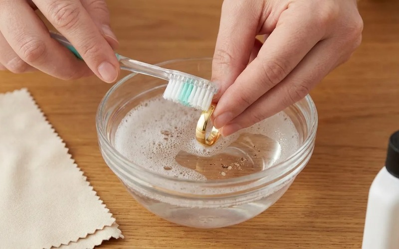 Bạn cần vệ sinh nhẫn cưới định kỳ