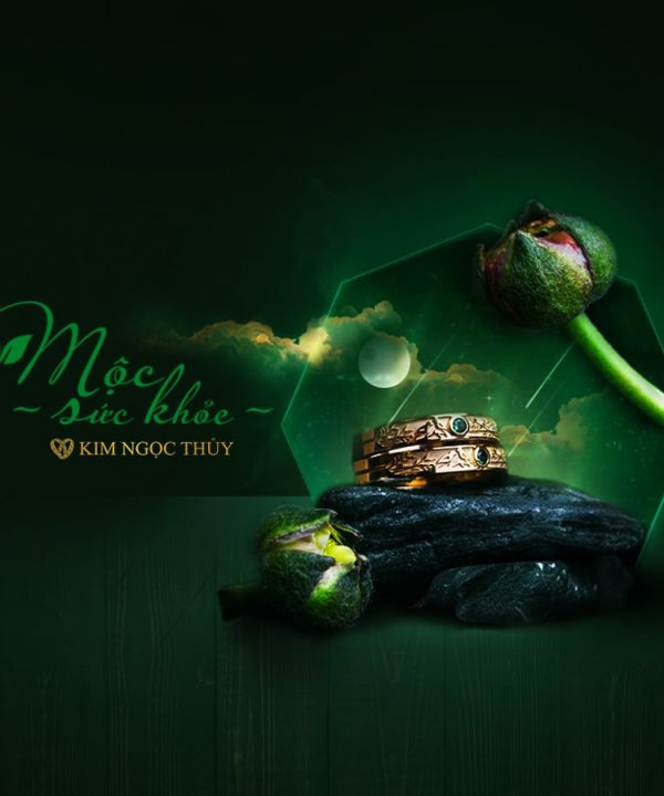 Nhẫn cưới Harmony A E858 - Mộc sức khoẻ