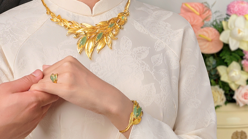 Nếu ưu tiên vẻ đẹp và chi phí thì có thể chọn vàng 18K