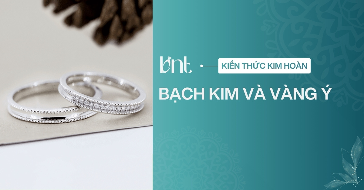 Bạch kim và vàng ý khác nhau thế nào? Cách phân biệt dễ hiểu