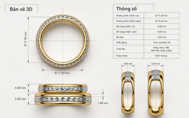 Khi duyệt bản vẽ 3D thì bạn kiểm tra kỹ các thông số