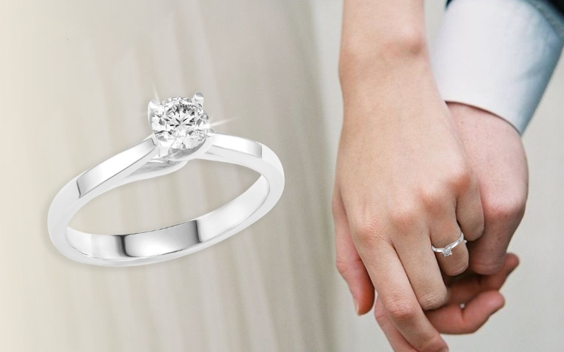 Ý nghĩa nhẫn đính hôn nằm ở cột mốc đính ước