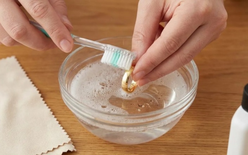 Bạn nên có thói quen vệ sinh nhẫn định kỳ