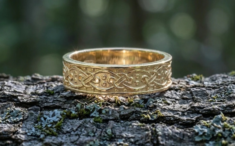 Màu vàng 12K thường nhạt hơn rõ rệt so với 14K, 18K và 24K
