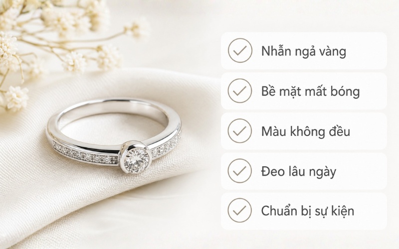 Dấu hiệu bạn nên kiểm tra xi mạ lại