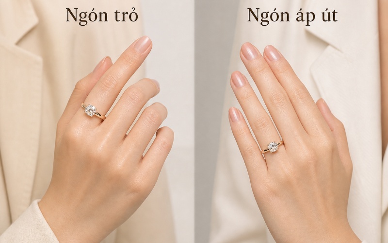 Ngón trỏ thường gắn với cảm giác tự tin và có chính kiến