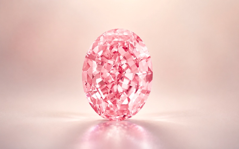 Pink Star với màu hồng Fancy Vivid là một trong những viên kim cương hồng được biết đến nhiều nhất