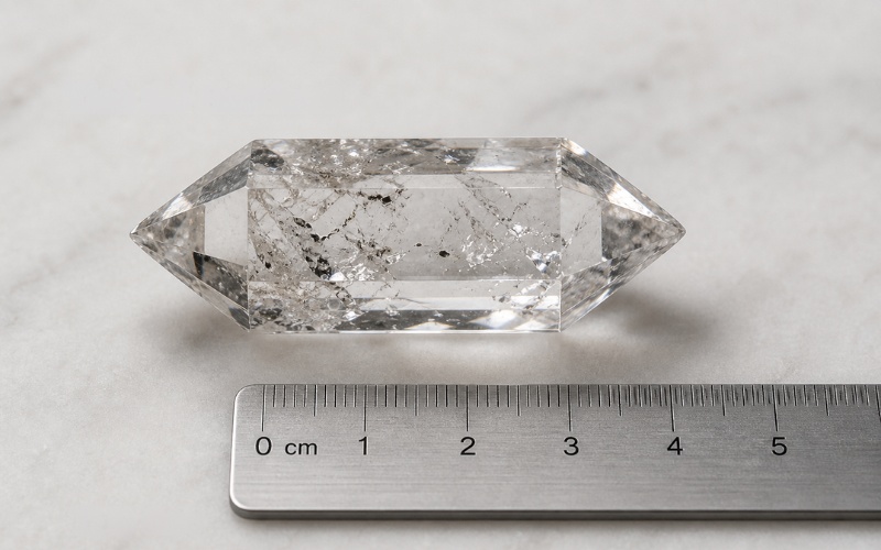 Herkimer là thạch anh với độ cứng 7 trên thang Mohs