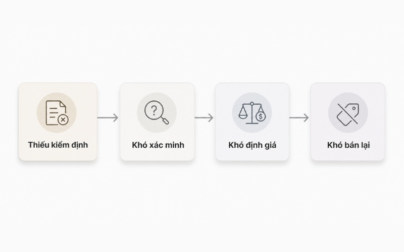 Rủi ro khi mua kim cương không giấy kiểm định