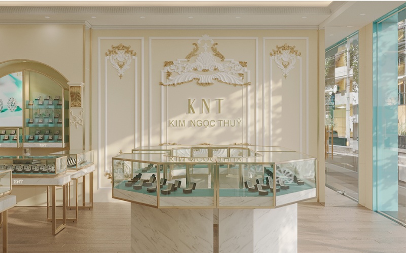 Nhẫn cưới KNT nổi bật với dịch vụ phác thảo bản vẽ 3D trực quan theo yêu cầu