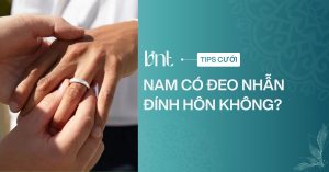 Nam có đeo nhẫn đính hôn không? Đeo tay nào, ngón nào đúng nhất?