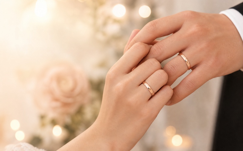 Nhẫn cưới KNT đồng hành cùng cặp đôi trong hành trình chọn nhẫn cưới