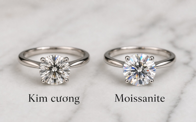 Kim cương tự nhiên và kim cương nhân tạo có chung bản chất