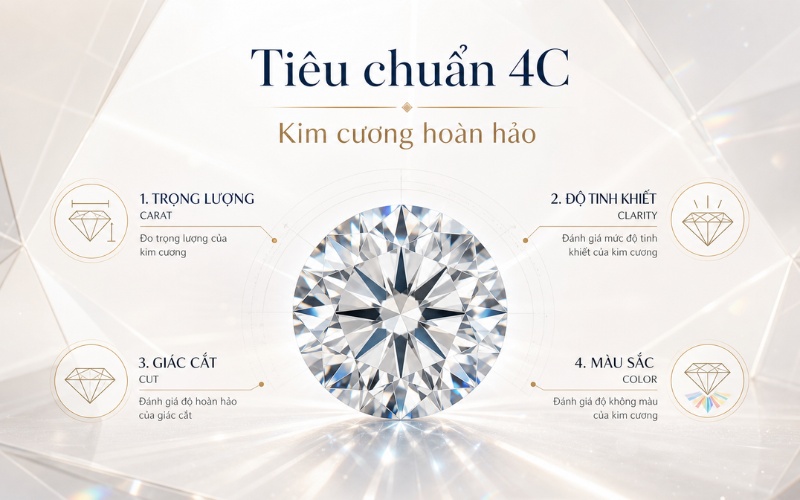 Tiêu chuẩn 4C của kim cương