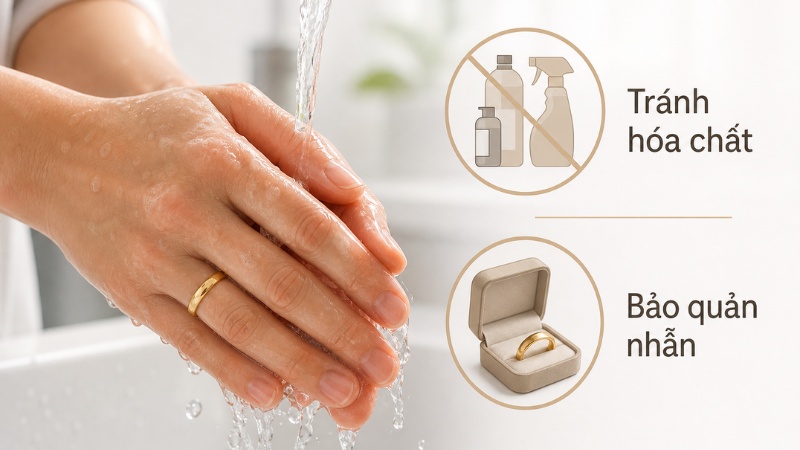Mồ hôi làm vàng 10k xỉn nhanh hơn