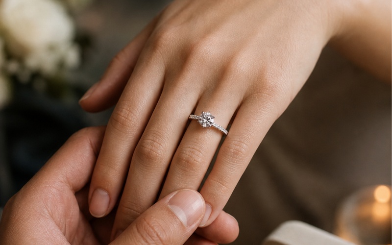 Độ trong cùng khả năng phản chiếu ánh sáng rực rỡ đại diện cho sự chân thành và tình cảm không mập mờ
