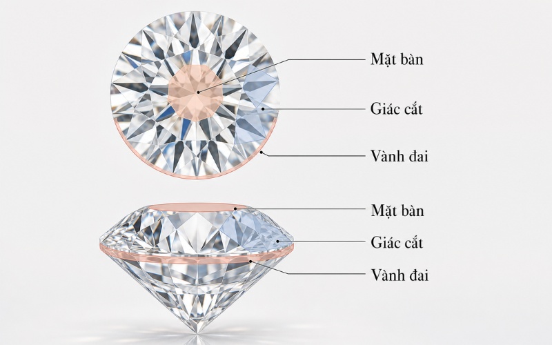 Blemish có thể phân bố ở nhiều vị trí bề mặt
