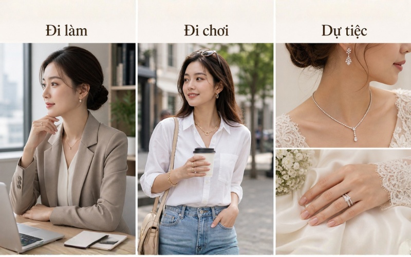Hướng dẫn phối trang sức trong các dịp hàng ngày
