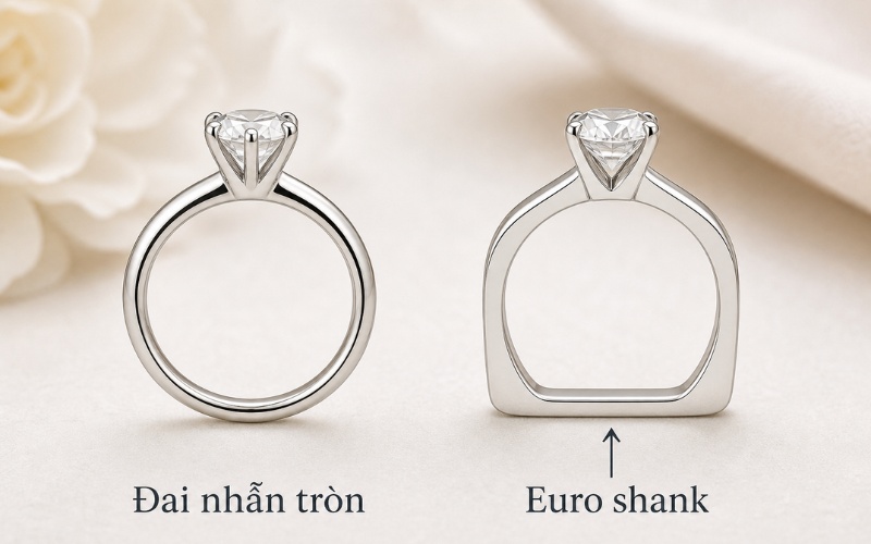 Nhẫn euro shank (hay european shank) là một biến thể cấu trúc đai nhẫn với phần đáy được thiết kế vát phẳng