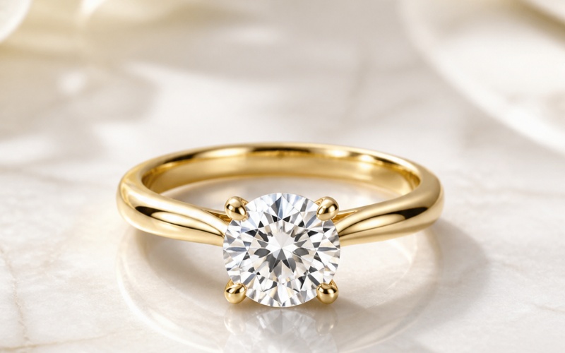Giá nhẫn cầu hôn vàng 18K thường dao động từ 5 triệu đến trên 30 triệu đồng