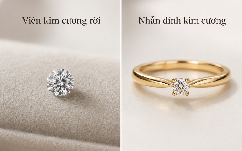 Giá thành phẩm sẽ luôn cao hơn giá viên đá rời