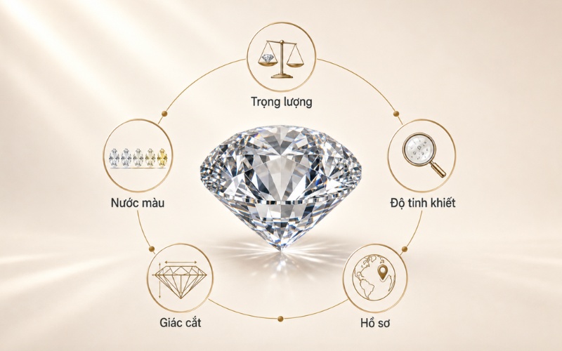 5 yếu tố ảnh hưởng giá kim cương 45 carat