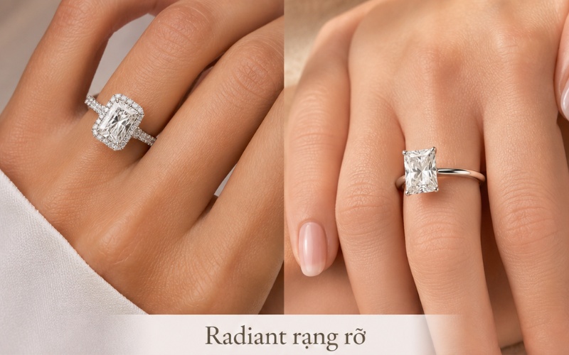 Radiant phù hợp với phong cách hiện đại và nổi bật