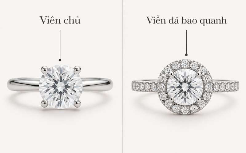 Thiết kế halo mang lại diện mạo kiêu sa, lộng lẫy