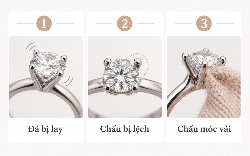 Các dấu hiệu nhận biết cần kiểm tra chấu nhẫn