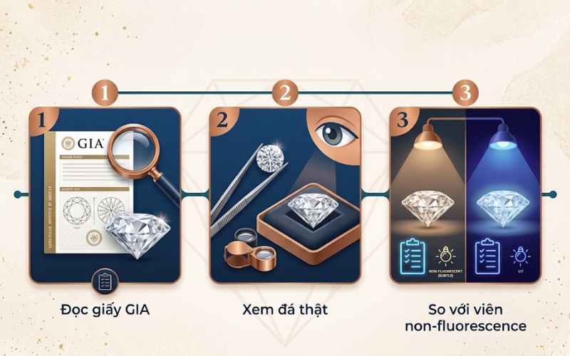Quy trình kiểm tra Strong Blue trước khi mua