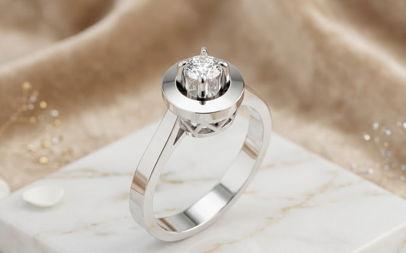 Mẫu nhẫn cầu hôn R235