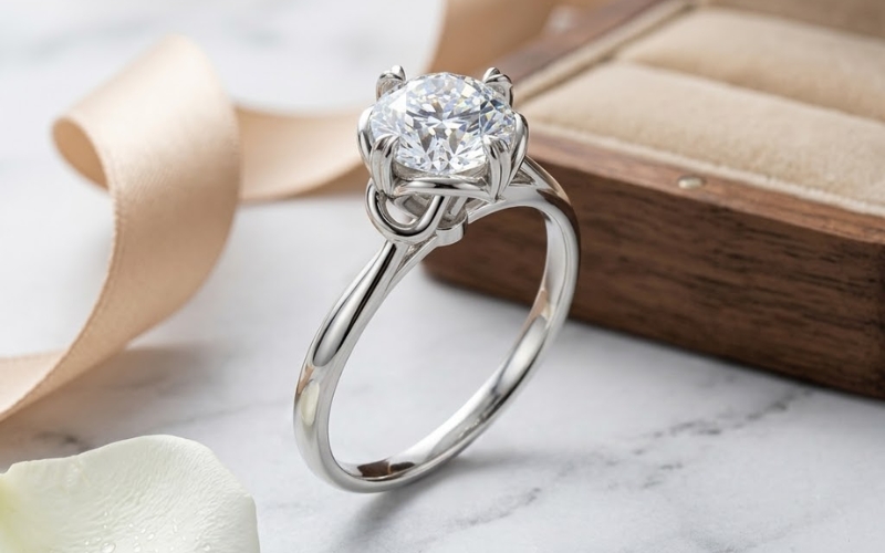 Mẫu nhẫn cầu hôn R396