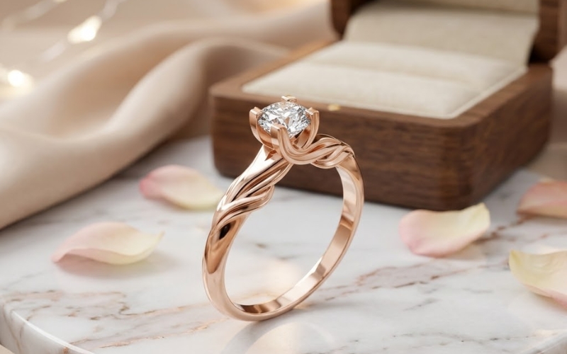 Mẫu nhẫn cầu hôn R480